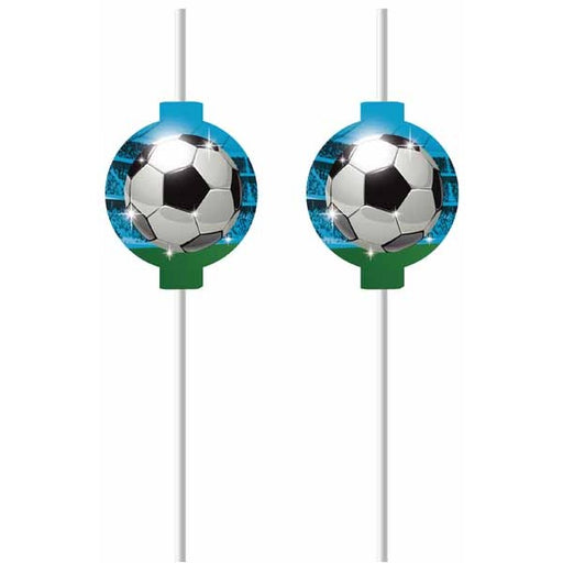 Soccer Fans Paper Medallions, 4 Pack