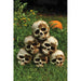 18-Inch Skull Pyramid Halloween Yard Decor