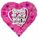 Sweet 16 Heart Foil Balloon, 18 Inch