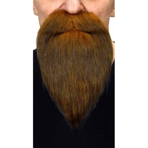 Auburn Brown Costume Beard, 14.5 x 27 cm