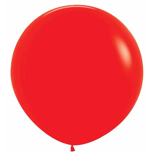 Sempertex Red 24-Inch Latex Balloons, 10 Pack