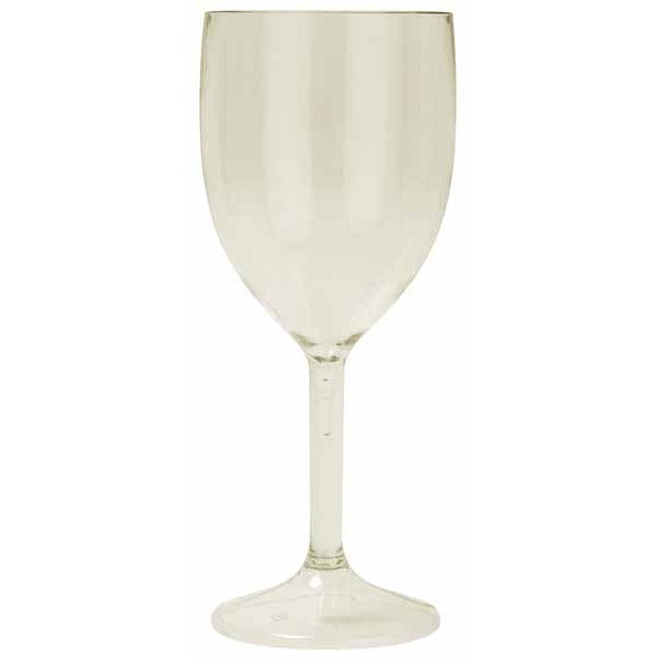 Beige Reusable Wine Glasses, 2 Pack