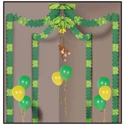 Jungle Monkey Party Canopy, 20 ft x 20 ft