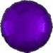 18 Inch Metallic Purple Round Foil Balloon