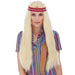 Blonde Hippie Wig with Detachable Headband