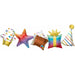 Multicolor Birthday Foil Balloon Garland
