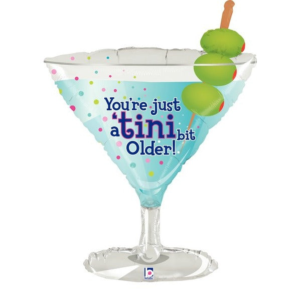 Tini Bit Older 35-Inch Shaped Foil Birthday Balloon