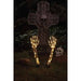 Light-Up Skeleton Arms Halloween Decoration