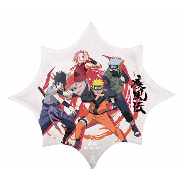 Naruto 35-Inch Shaped Foil Balloon