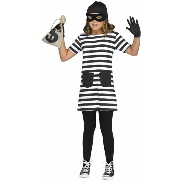 Child Burglar Costume, Extra Large 14-16