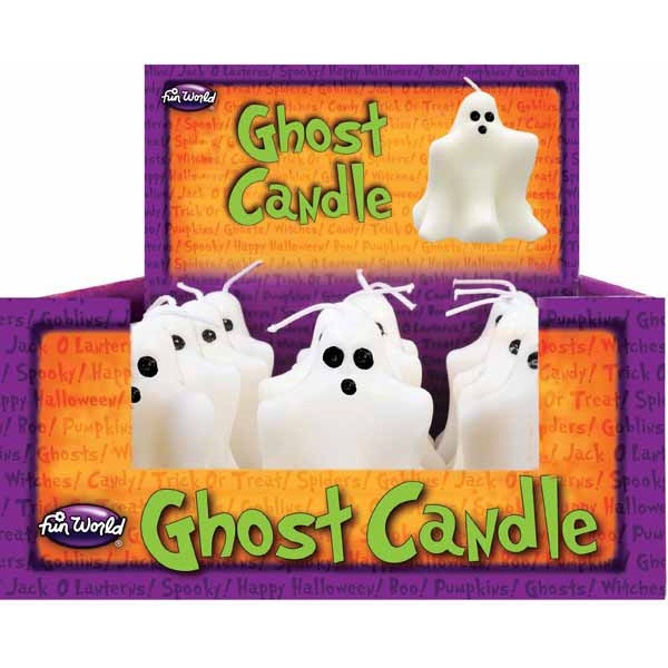 3-Inch Ghost Candle