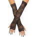 Fingerless Scalloped Lace Gloves