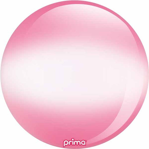 Prima Pink Halo 20-Inch Sphere Balloon, 1 Count