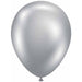 TUFTEX Effects Silvery 11 Inch Latex Balloons, 50 Pack