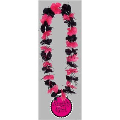 Party Lei with Naughty Girl Medallions