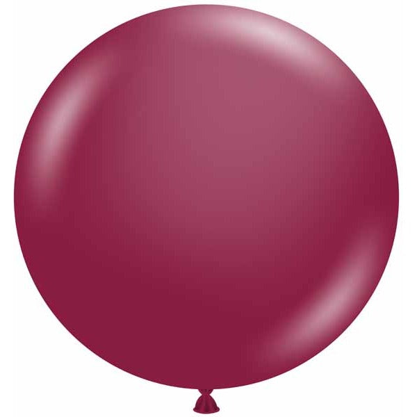 Tuftex 36 Inch Sangria Latex Balloons, 2 Pack