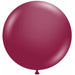 Tuftex 36 Inch Sangria Latex Balloons, 2 Pack