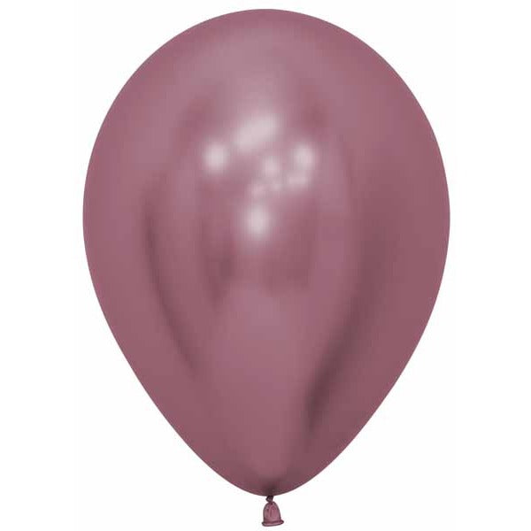 Sempertex Reflex Pink 11" Latex Balloons, 50 Pack