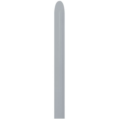 Sempertex 160 Gray #081 Latex Twisting Balloons, 50 Count