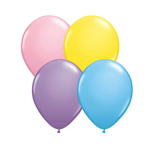 Qualatex Pastel Assortment 16" Latex Balloons (50/Pk)
