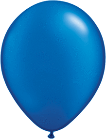 Qualatex Pearl Sapphire Blue 11" Latex Balloon (100/Pk)
