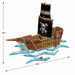 Pirate Ship Table Centerpiece, 18.5 x 25.5 Inches