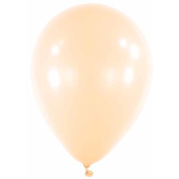 Anagram Peach 5 Inch Latex Balloons, 100 Pack