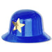 Blue Plastic Keystone Cop Hat
