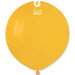 Gemar 19-Inch Dark Yellow #003 Latex Balloons, 25 Count