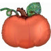 25-Inch Pumpkin Shaped Foil Balloon