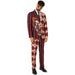 Suitmeister Men's Scary Clown Red Suit - Medium