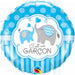 C'est un garçon Elephant 18-Inch Round Foil Balloon
