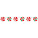 Peppermint Christmas Streamer, 7 Inches x 8 Feet
