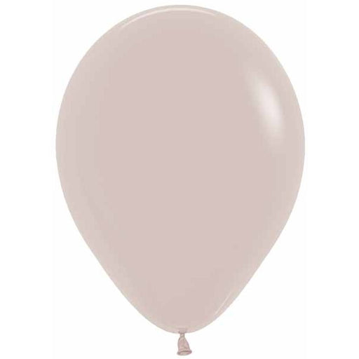 Sempertex White Sand #071 5" Latex Balloons, 50 Count
