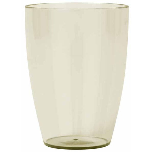Beige Transparent Reusable Tumblers, 2-Pack