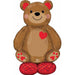 48" Cuddly Teddy Ci Airloonz With P70 Packaging.