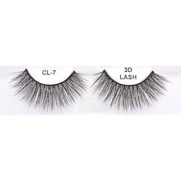 3D Faux Mink Black Eyelashes, Style CL 7