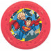 Superman Krypton 8-Inch Reusable Plates, 4 Pack