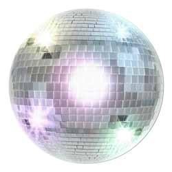 Disco Ball Cutout, 13.5 Inches
