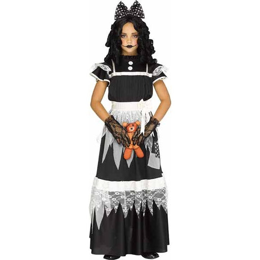 Victorian Deadly Dolly Girls' Costume, Size 8-10