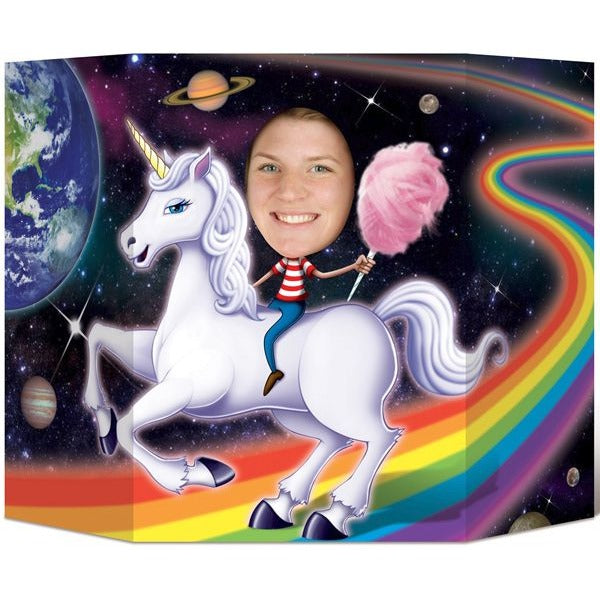 Unicorn Photo Prop, 1 Count