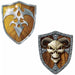 SHIELD CUTOUTS 2 SIDED 19" 2/PKG