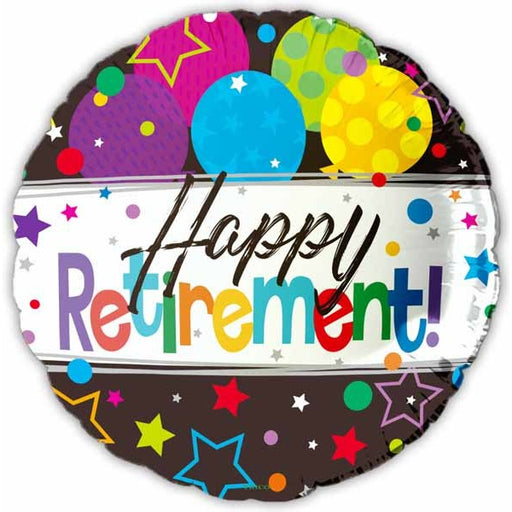 Happy Retirement 18-Inch Foil Balloon