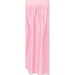 Pink Plastic Table Skirt, 29 Inches x 14 Feet