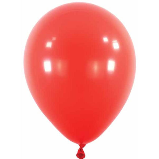 Anagram Apple Red 5-Inch Latex Balloons, 100 Count