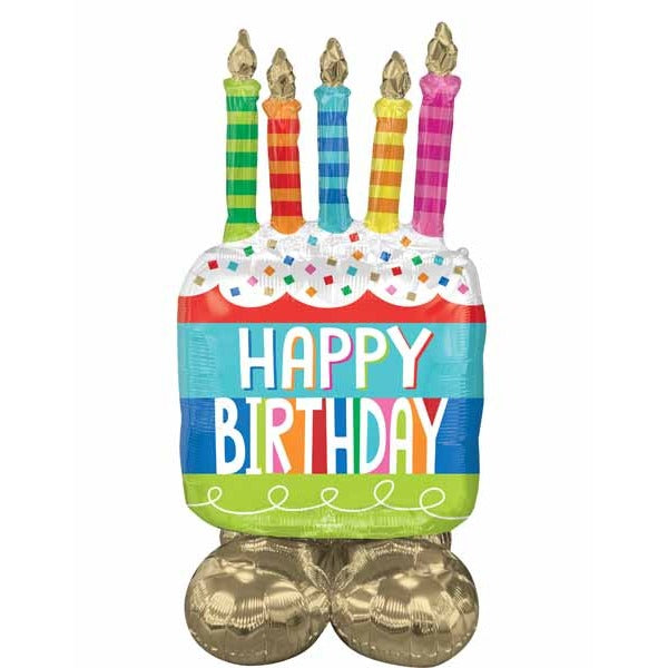 HBD MAKE A WISH 49" LG AIRLOONZ P70 PKG