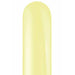 TUFTEX 260 Lemonade Latex Twisting Balloons, 50 Pack