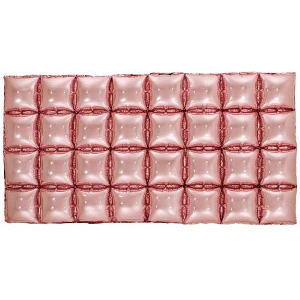 Rose Gold Foil Balloon Backdrop, 44 x 22 Inches