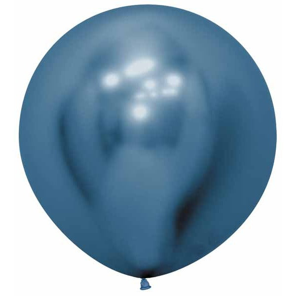 Sempertex Reflex Blue 24-Inch Latex Balloons, 10 Count