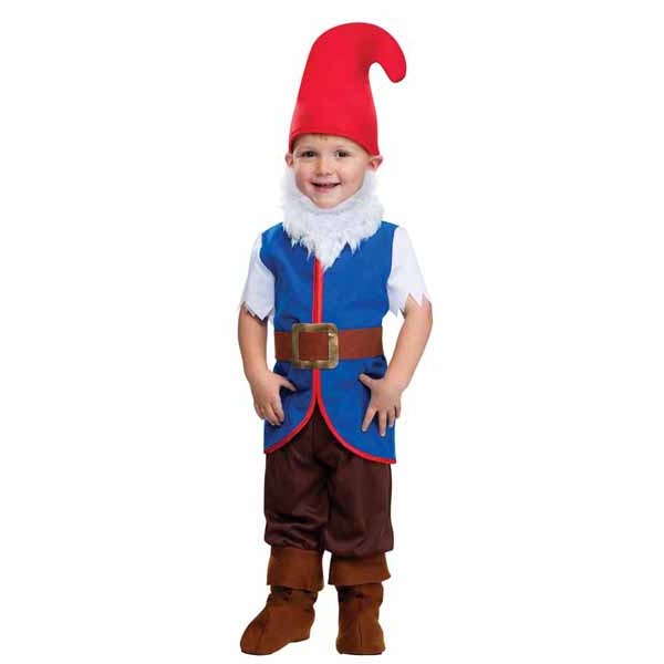 Gnome Boy Toddler Costume, Size S 24 Months/2T